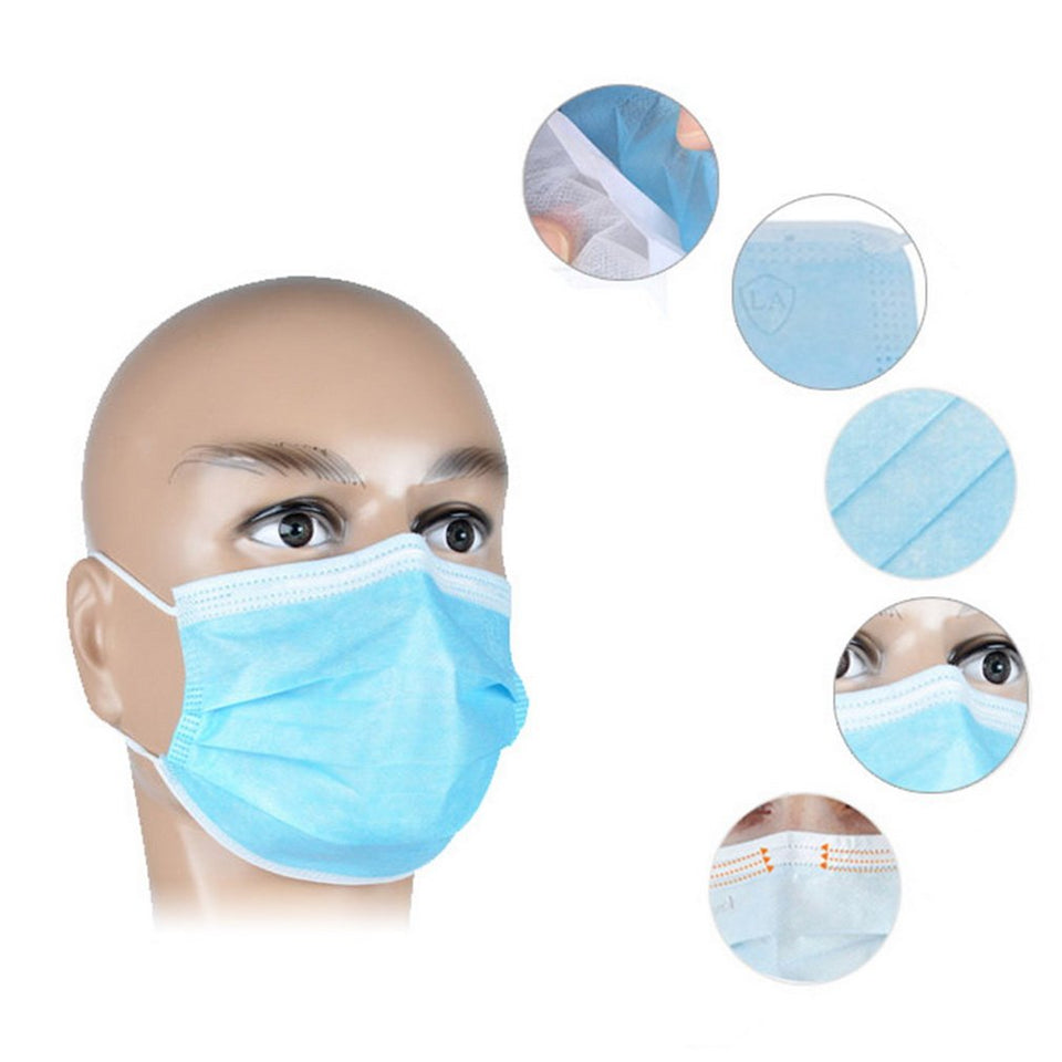 50pcs Anti-dust Safe and Breathable Face Mask