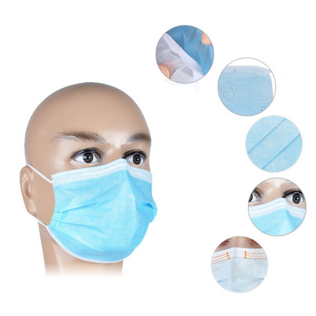 50pcs Anti-dust Safe and Breathable Face Mask